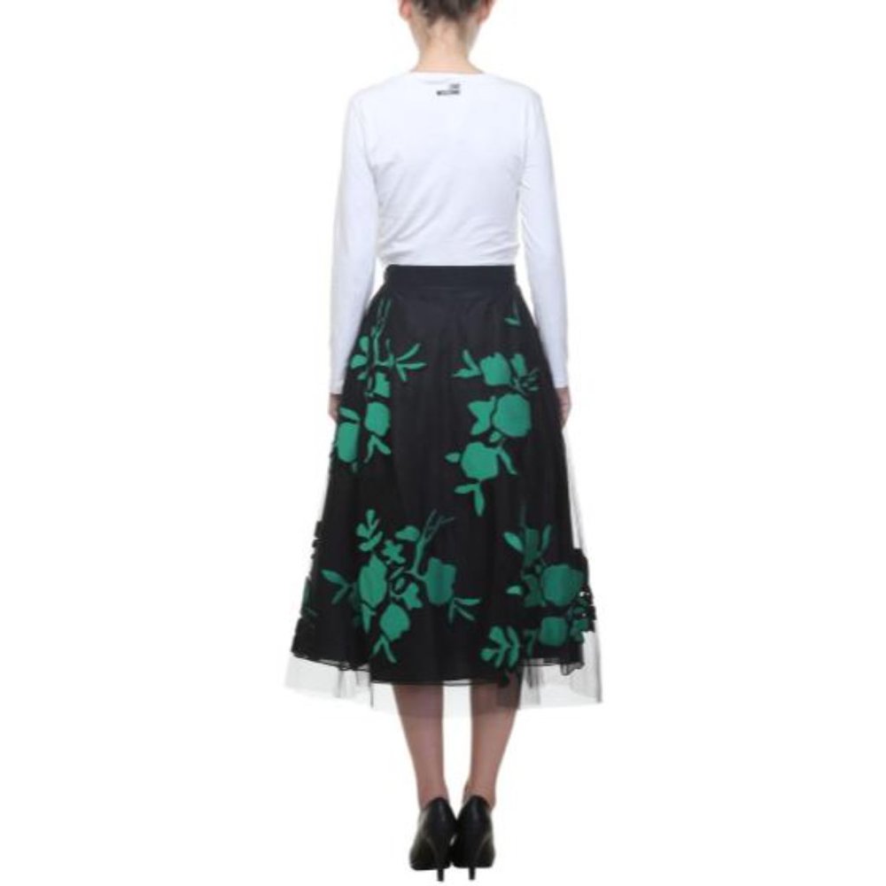 Sachin + Babi Noir Jade Organza Tulle Skirt Size 2 - Picture 4 of 8